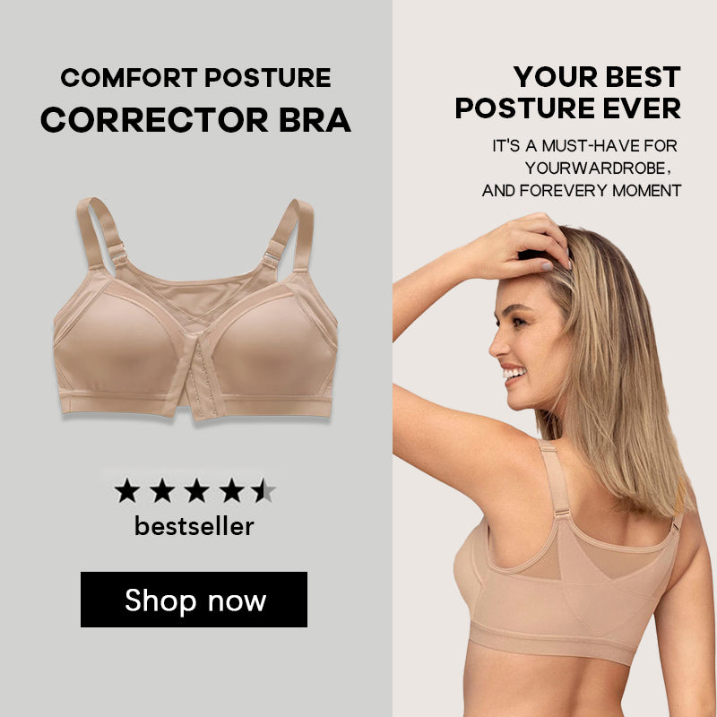 Helen Bra®-Comfort Posture Corrector Bra with Contour Cups Bra(BUY 1 GET 2 FREE)-WHITE