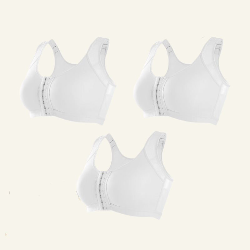 Front Closure Bras for Women Button Shaping Cup Bralettes Full Coverage  Brasieres Wireless Posture Correcting Bra Bras That Hide Back Fat And Side  Bulge 