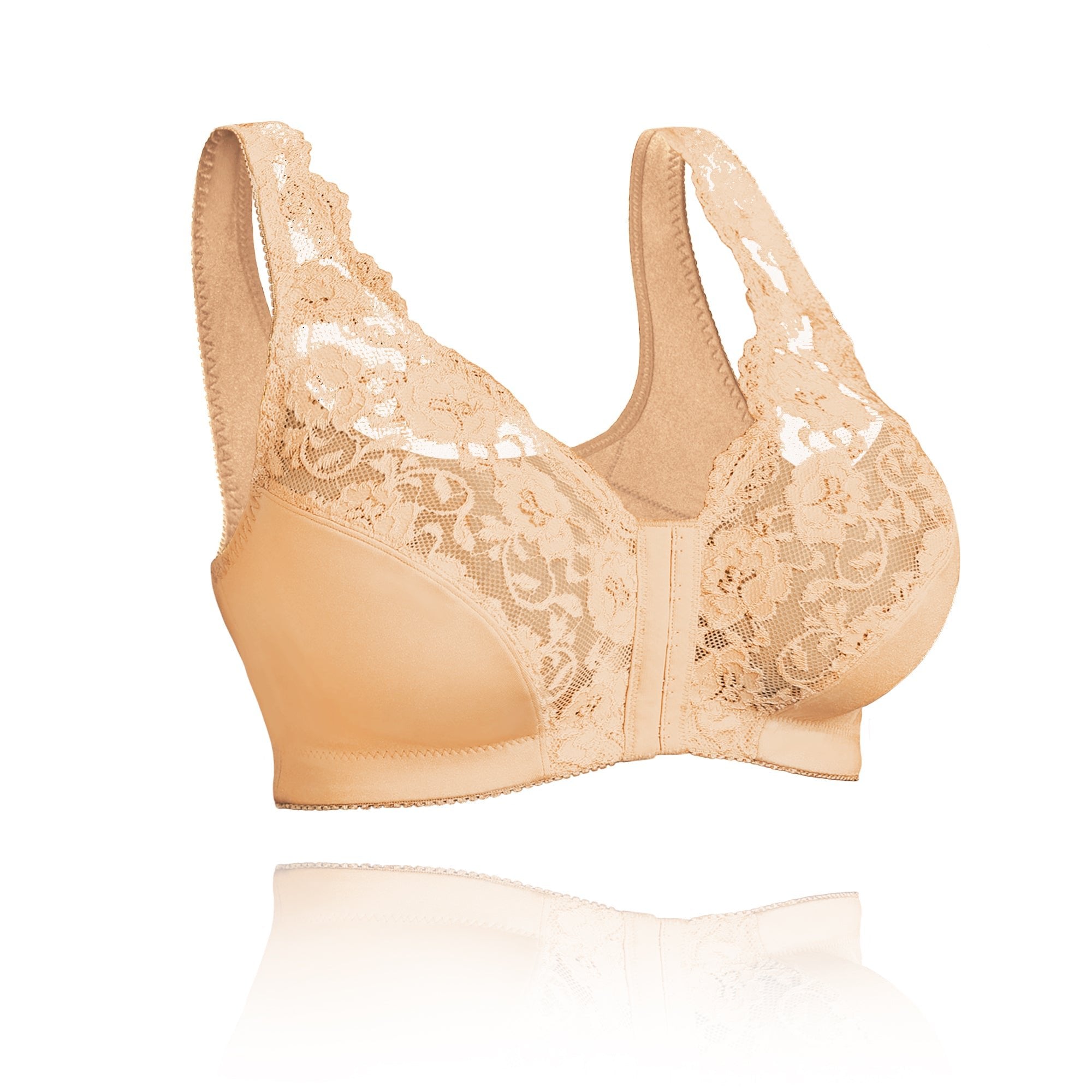 HELEN BRA®-Front hooks, stretch-lace, super-lift, and posture correction – ALL IN ONE BRA—PURPLE