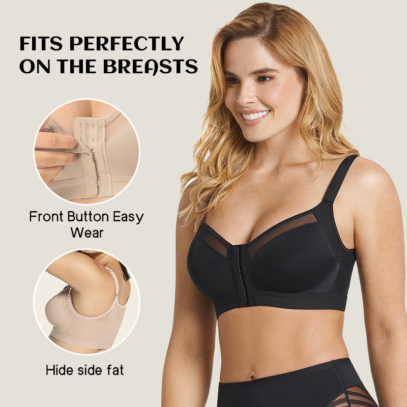 Helen Bra®-Comfort Posture Corrector Bra with Contour Cups Bra (BUY 1 GET 2 FREE)-BEIGE+White+Black