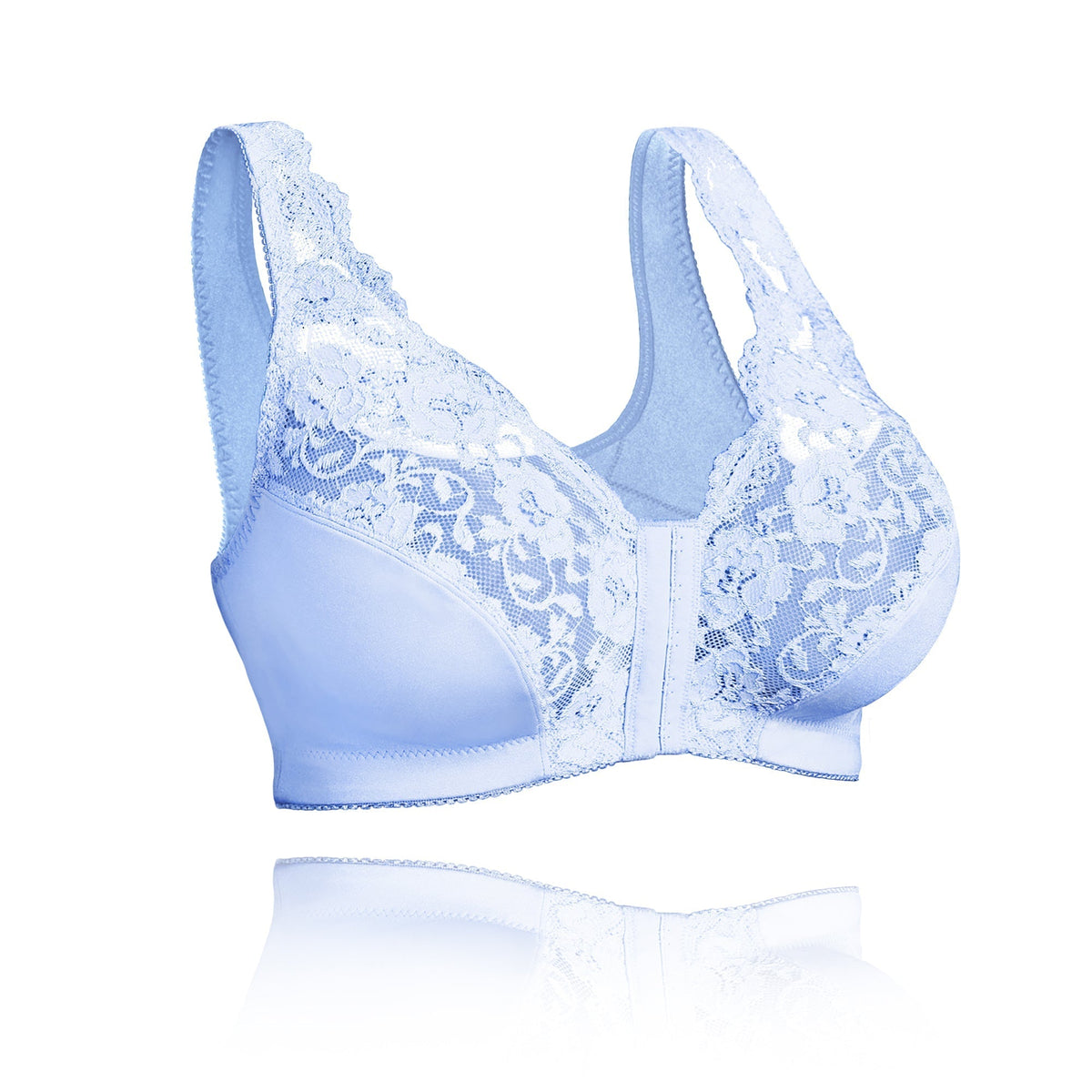 HELEN BRA®-Front hooks, stretch-lace, super-lift, and posture