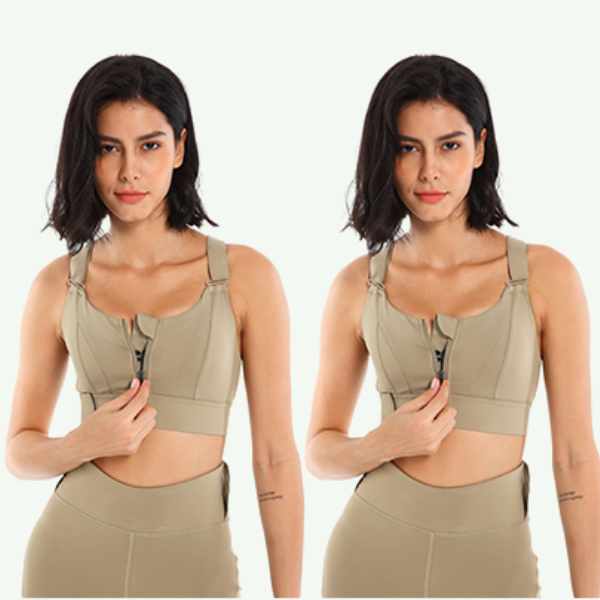 Helen bras® Adjustable, Shock Absorbing, Plus Size Zip-Front High Impa -  Helen Bra